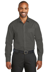 Red House Men's   Slim Fit Non-Iron Twill Shirt-1