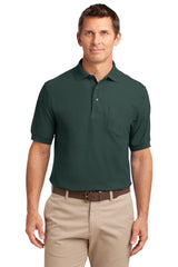 Port Authority Men's   Tall Silk Touch Polo with Pocket