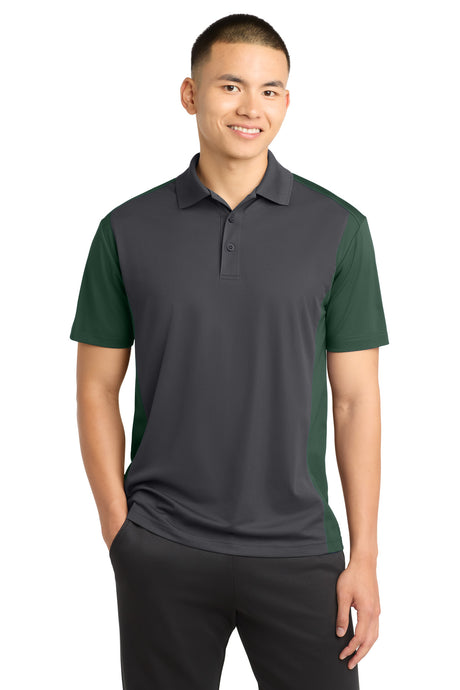 Sport-Tek Men's   Colorblock Micropique Sport-Wick   Polo