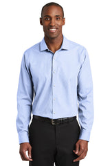Red House Men's    Slim Fit Nailhead Non-Iron Shirt