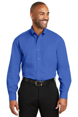 Red House Men's    Dobby Non-Iron Button-Down Shirt