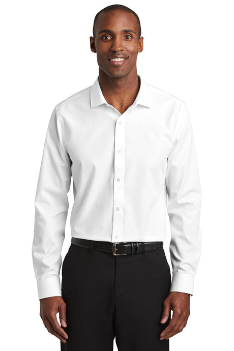 Red House Men's    Slim Fit Nailhead Non-Iron Shirt-1