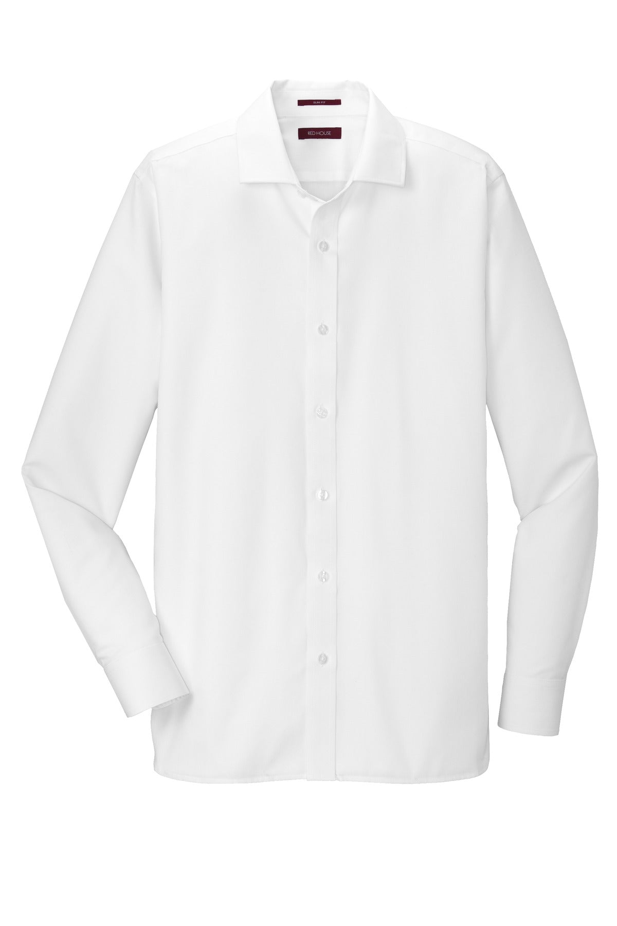 Red House Men's    Slim Fit Nailhead Non-Iron Shirt-3