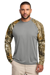 Russell Outdoors Men's   Realtree   Colorblock Performance Long Sleeve Tee RU151LS