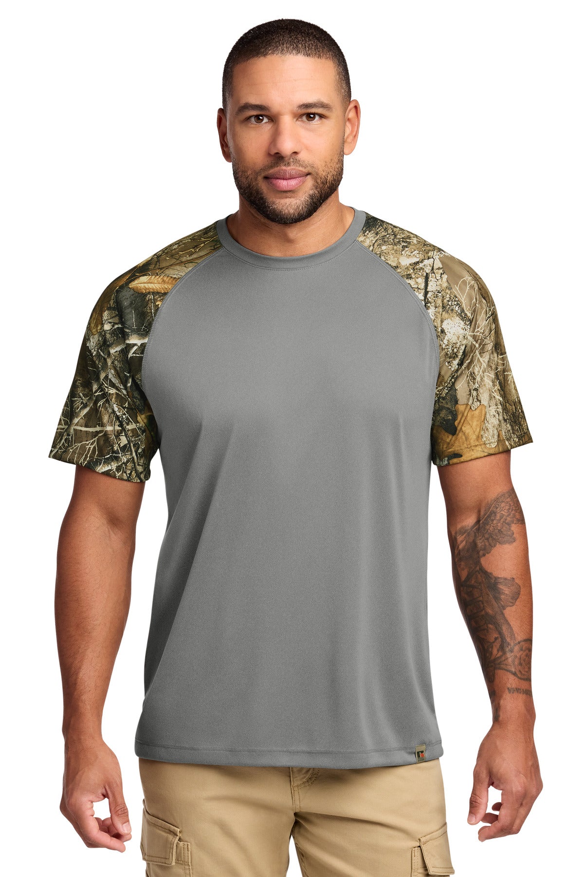 Russell Outdoors Men's   Realtree   Colorblock Performance Tee RU151