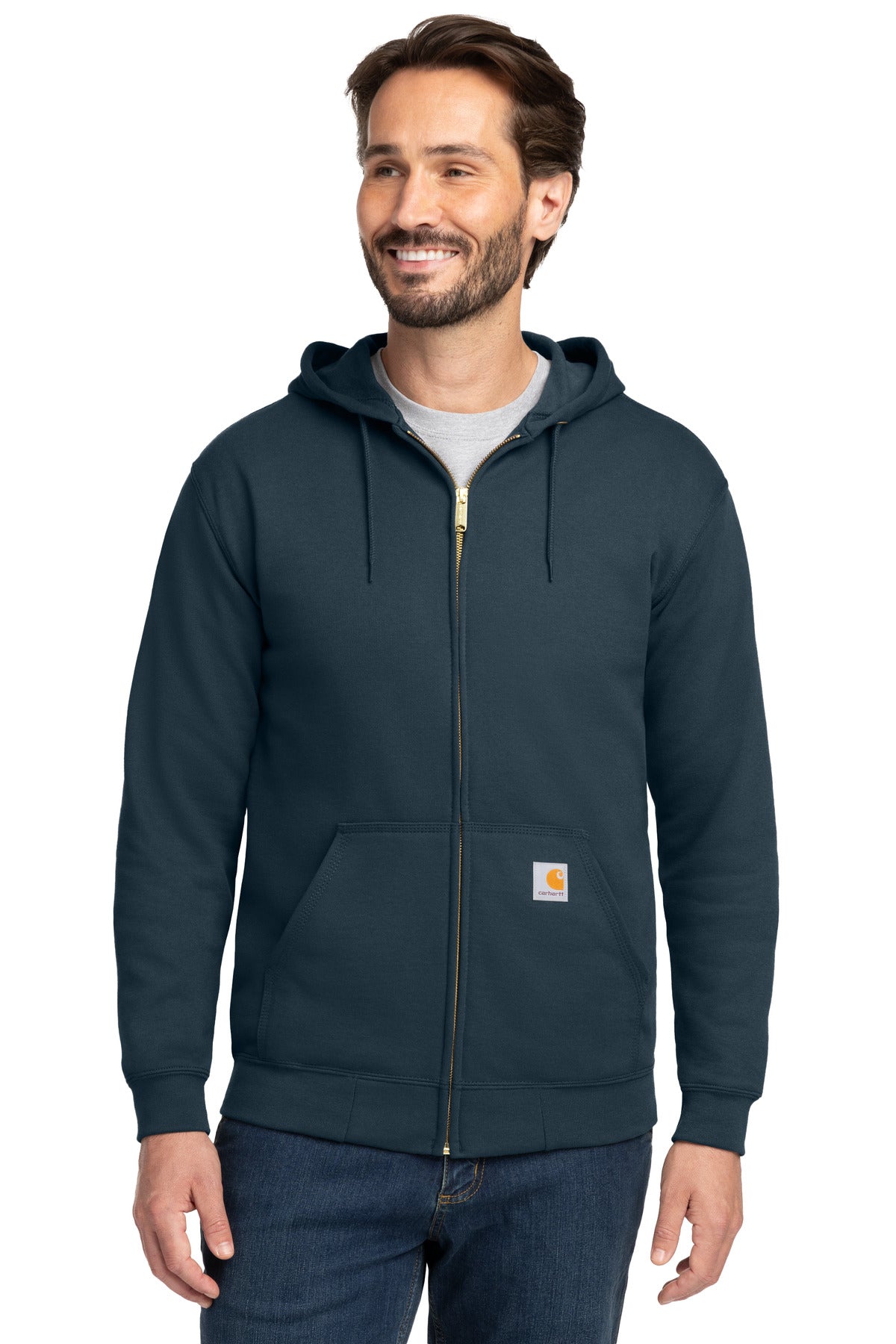 Carhartt Men's    Midweight Hooded Zip-Front Sweatshirt