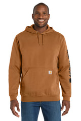 Carhartt Men's   Midweight Hooded Logo Sweatshirt CTK288