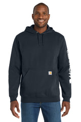 Carhartt Men's   Midweight Hooded Logo Sweatshirt CTK288