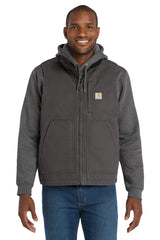 Carhartt Men's   Sherpa-Lined Mock Neck Vest CT104277