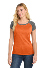 Sport-Tek Women's    Heather-On-Heather Contender    Scoop Neck Tee