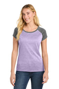 Sport-Tek Women's    Heather-On-Heather Contender    Scoop Neck Tee