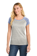 Sport-Tek Women's    Heather-On-Heather Contender    Scoop Neck Tee