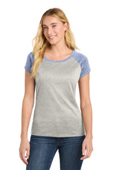 Sport-Tek Women's    Heather-On-Heather Contender    Scoop Neck Tee