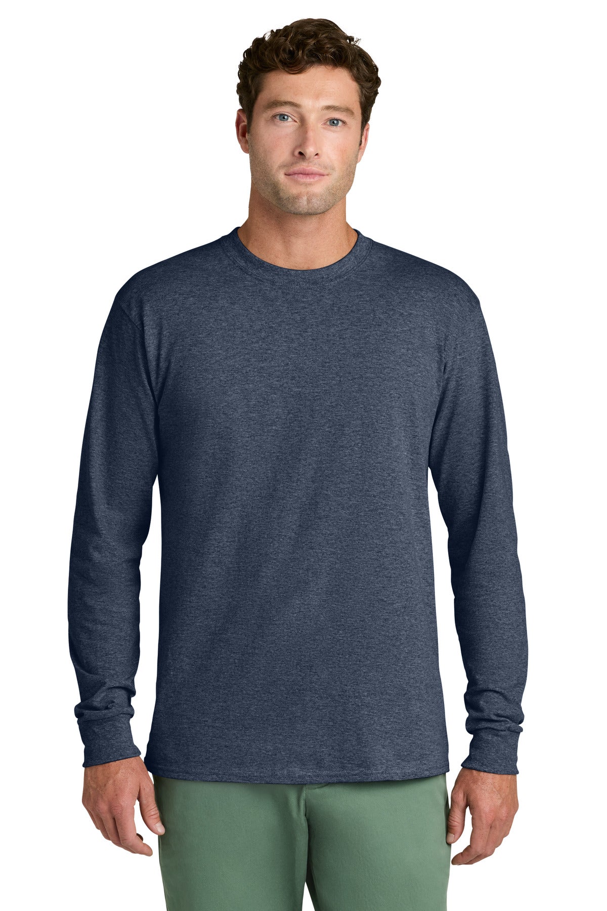 Port & Co Men's   Long Sleeve Core Cotton Tee