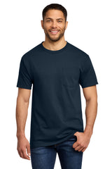 Port & Co Men's   Essential Pocket Tee