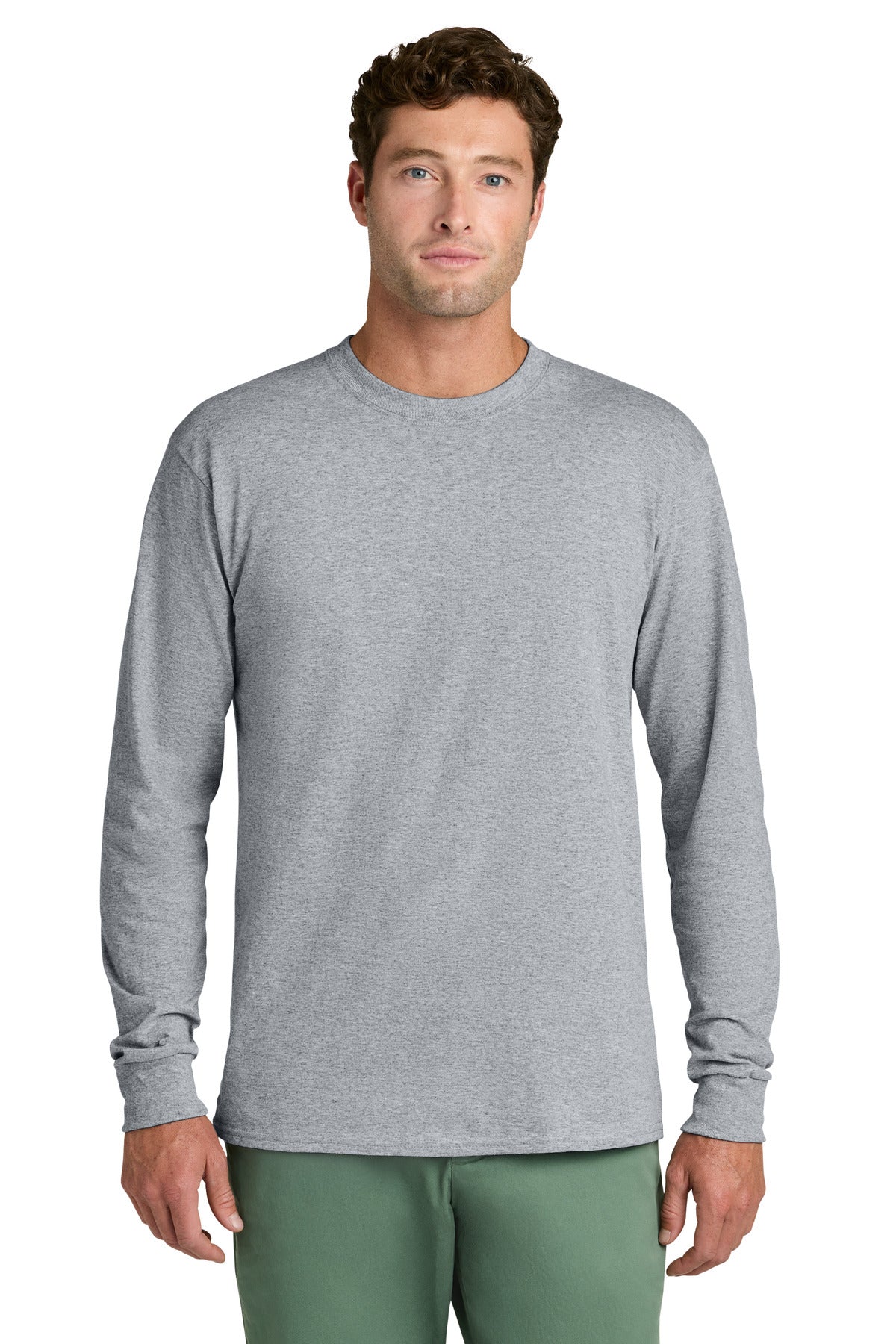 Port & Co Men's   Long Sleeve Core Cotton Tee