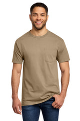 Port & Co Men's   Essential Pocket Tee