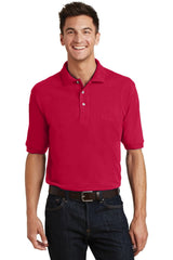 Port Authority Men's   Heavyweight Cotton Pique Polo with Pocket-1