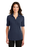 Port Authority Women's   Silk Touch   Interlock Performance Polo
