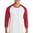 Port & Co Men's   Core Blend 3/4-Sleeve Raglan Tee