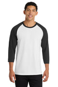 Port & Co Men's   Core Blend 3/4-Sleeve Raglan Tee