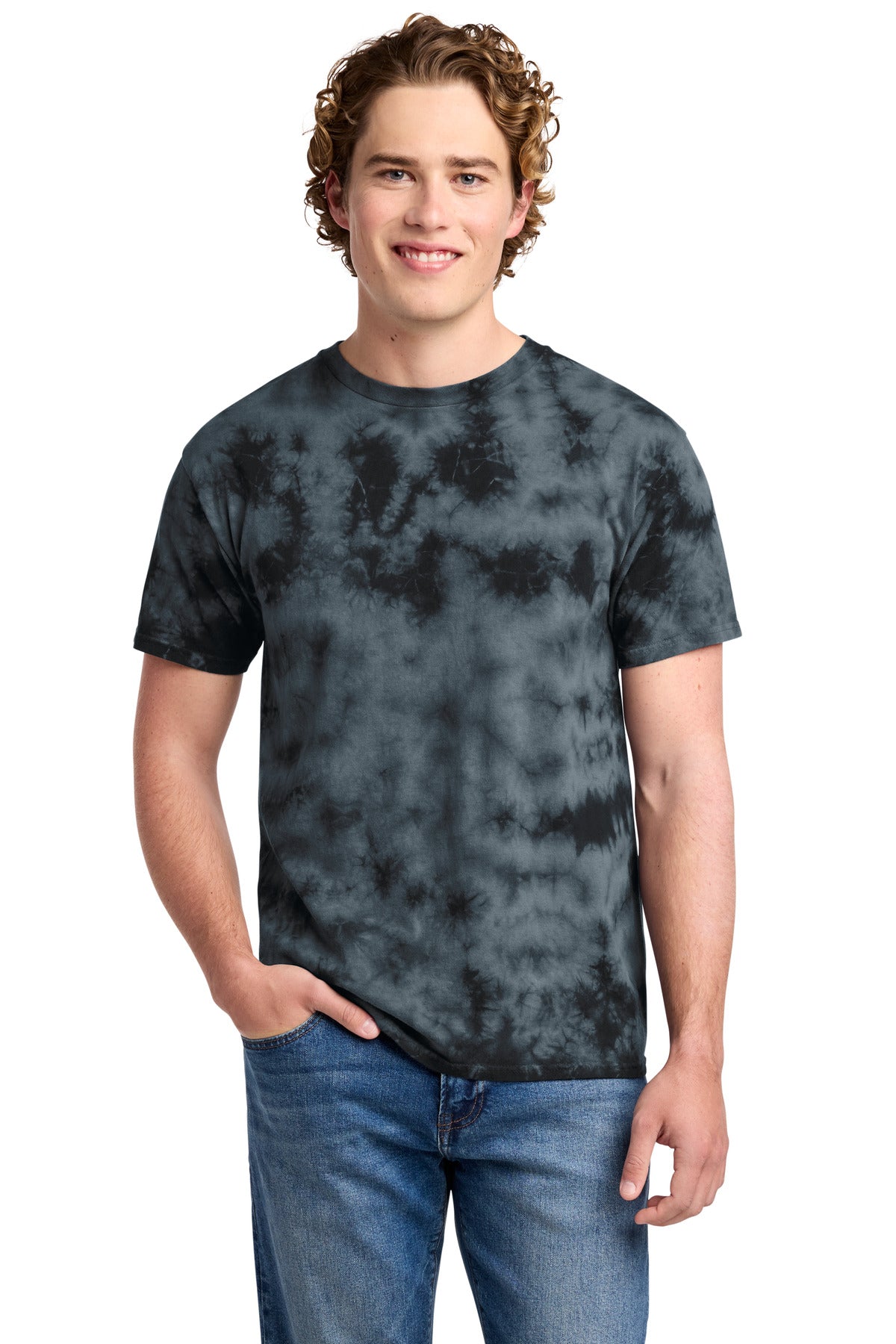 Port & Co Men's   Crystal Tie-Dye Tee PC145