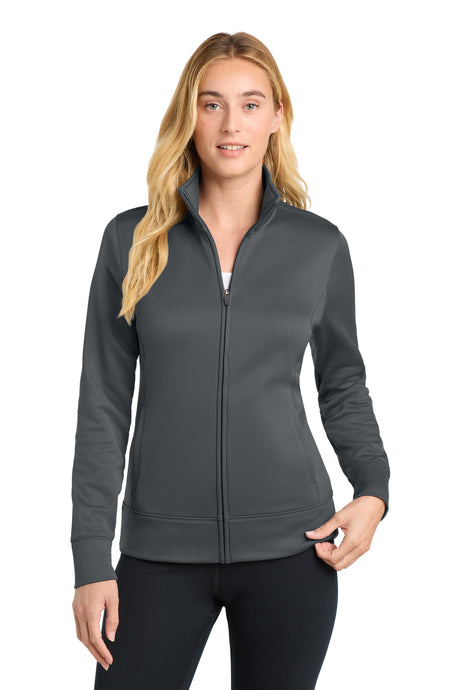 Sport-Tek Women's   Sport-Wick   Fleece Full-Zip Jacket