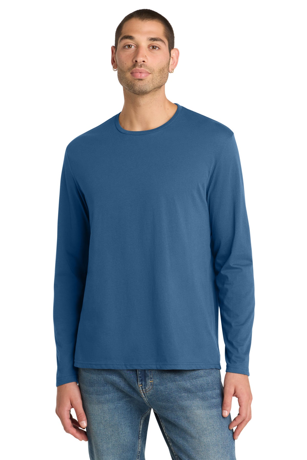 District Men's    Perfect Weight   Long Sleeve Tee