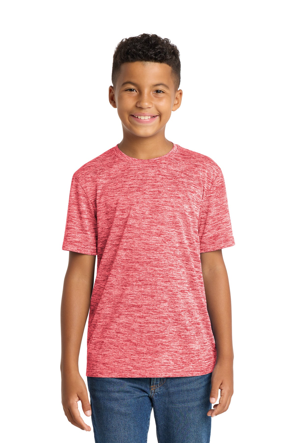 Sport-Tek Youth   PosiCharge   Electric Heather Tee