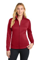 Sport-Tek Women's   Sport-Wick   Fleece Full-Zip Jacket