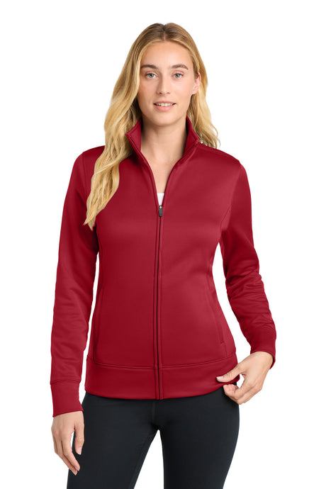 Sport-Tek Women's   Sport-Wick   Fleece Full-Zip Jacket