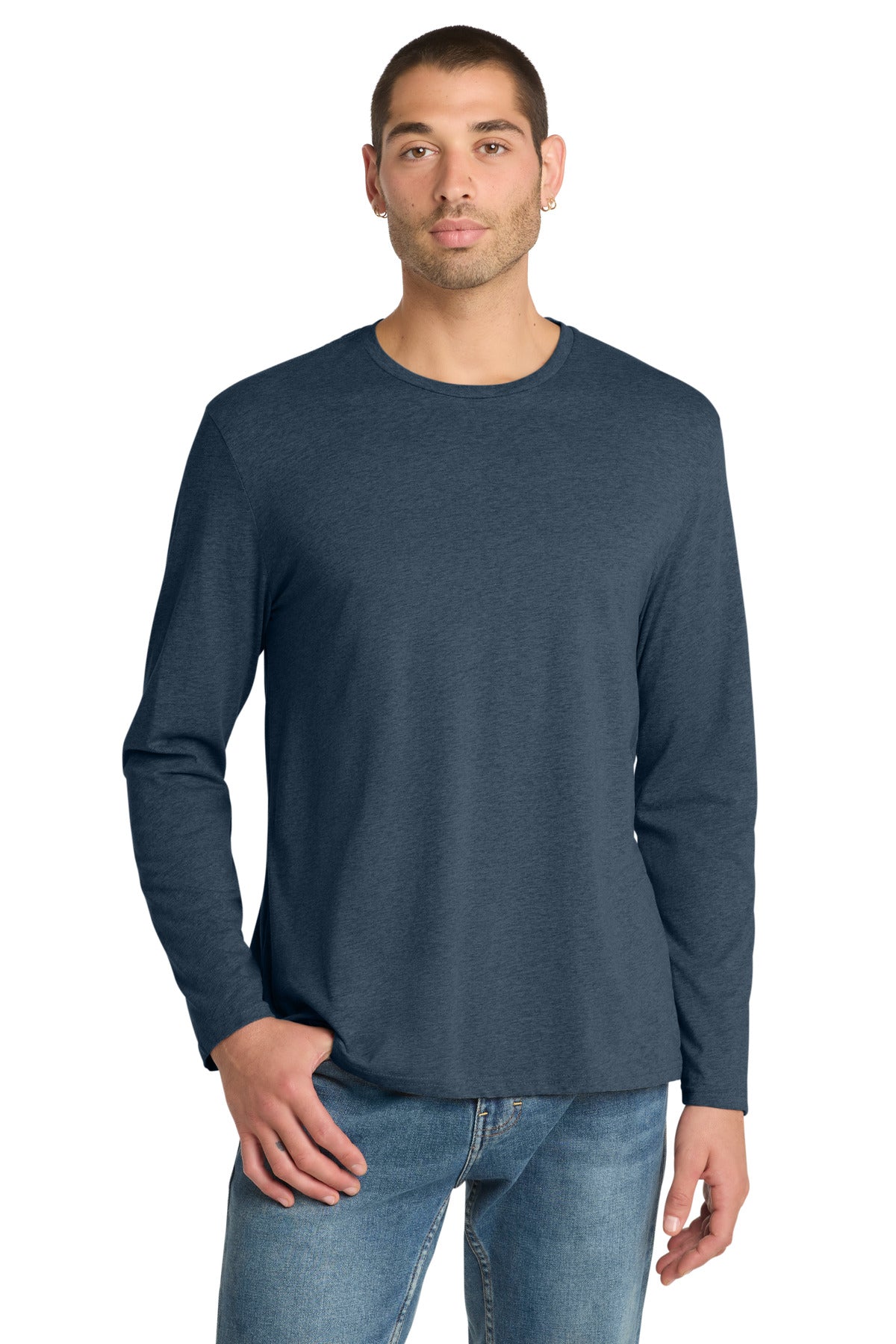District Men's    Perfect Weight   Long Sleeve Tee