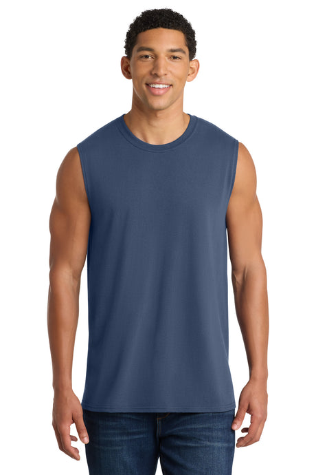 Port & Co Men's   Core Cotton Sleeveless Tee