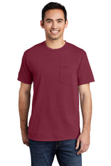 Port & Co Men's   Beach Wash   Garment-Dyed Pocket Tee