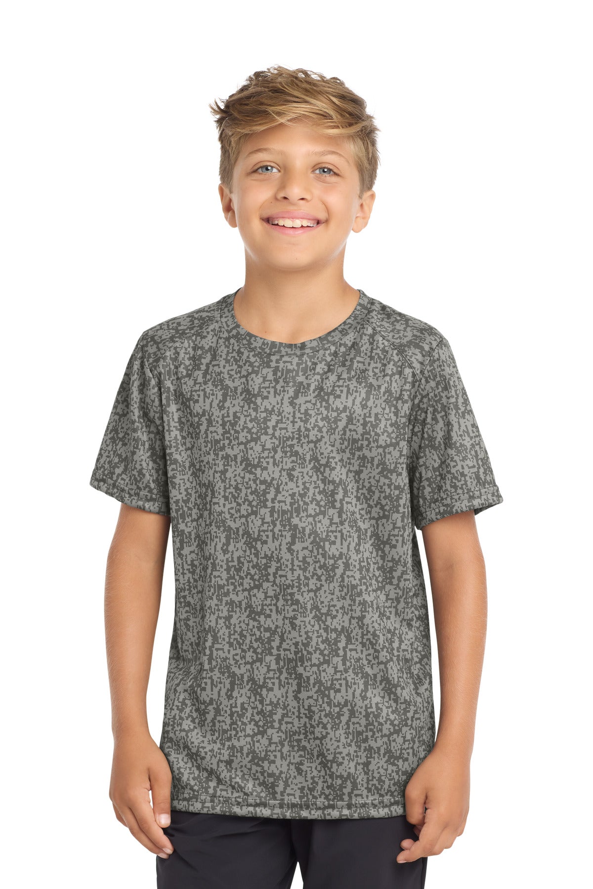 Sport-Tek Youth    Digi Camo Tee