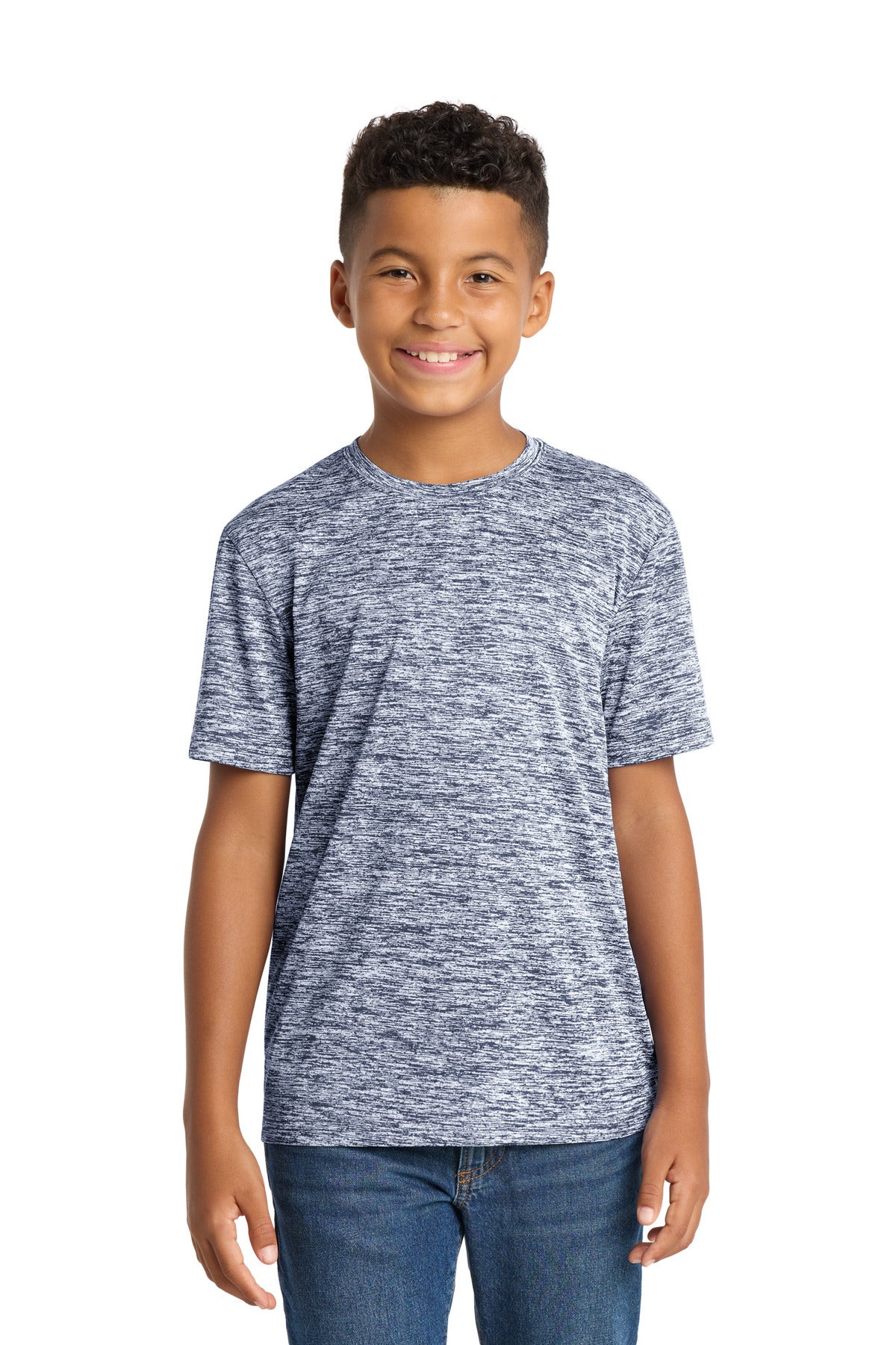 Sport-Tek Youth   PosiCharge   Electric Heather Tee
