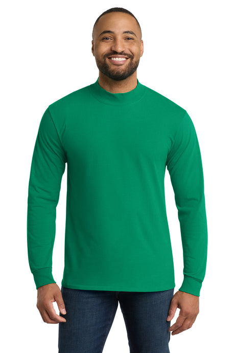 Port & Co Men's   Essential Mock Turtleneck