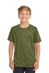 Sport-Tek Youth    Digi Camo Tee