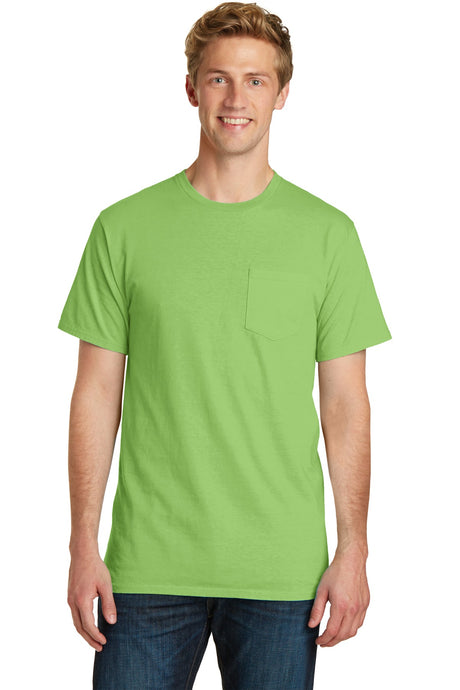 Port & Co Men's   Beach Wash   Garment-Dyed Pocket Tee