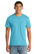 Port & Co Men's   Beach Wash   Garment-Dyed Pocket Tee