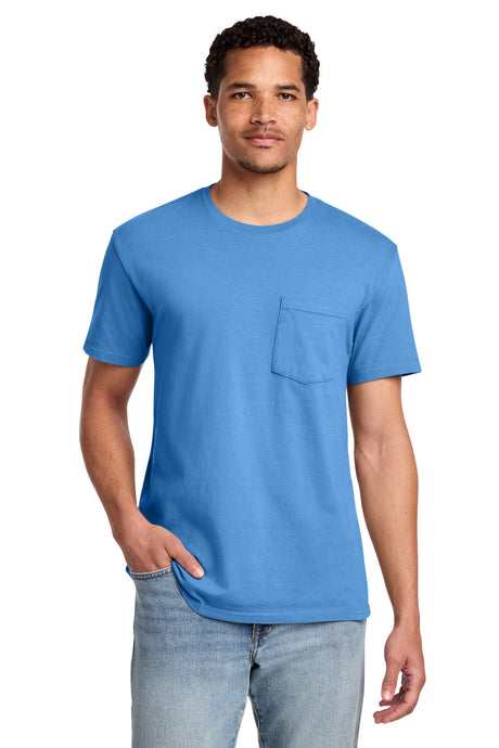 Port & Co Men's   Beach Wash   Garment-Dyed Pocket Tee