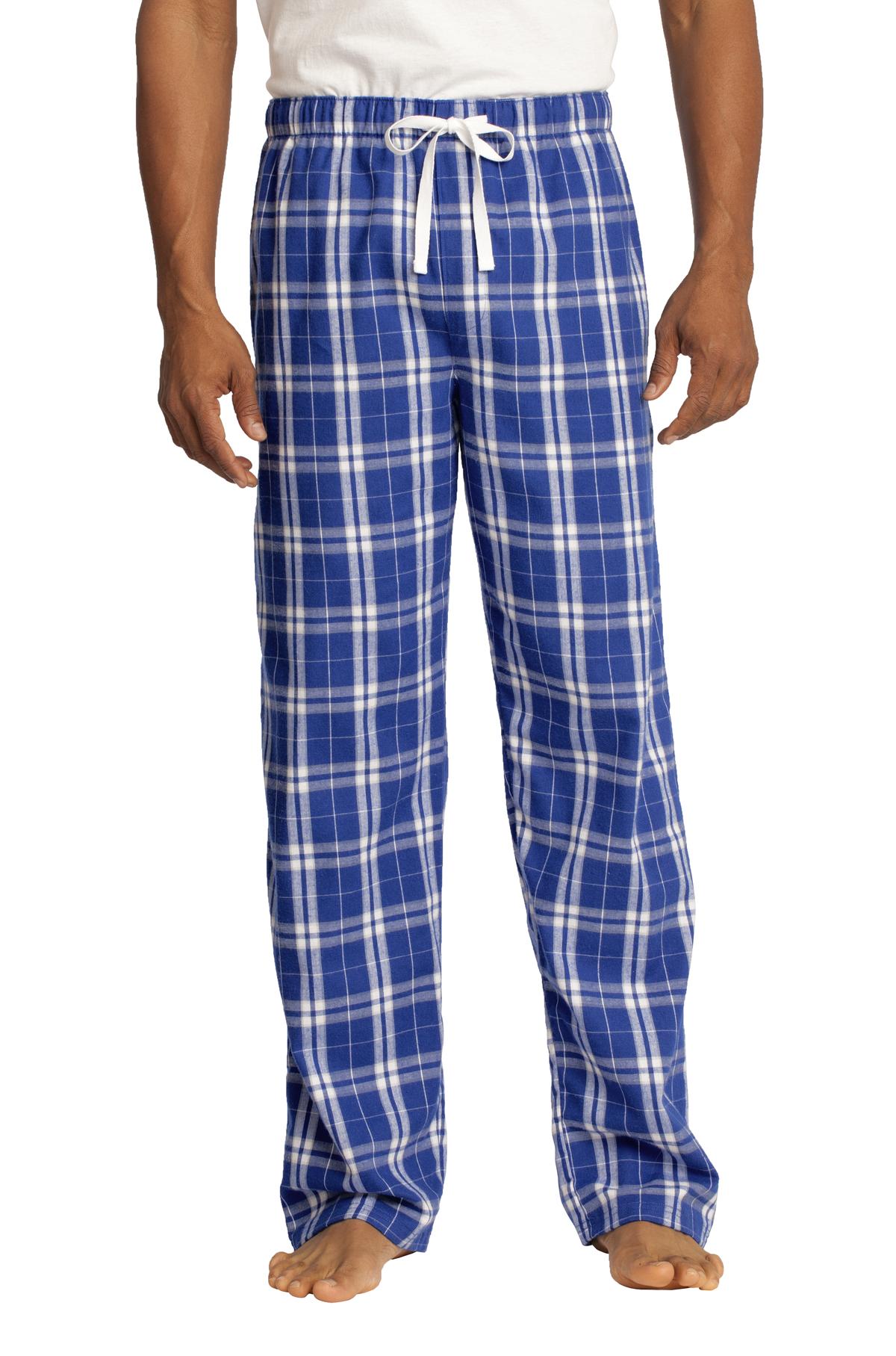 District Men's   Flannel Plaid Pant