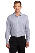 Port Authority Men's    Pincheck Easy Care Shirt W645