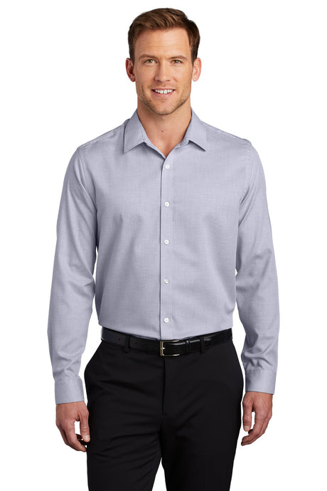 Port Authority Men's    Pincheck Easy Care Shirt W645