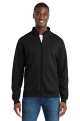Port & Co Men's   Core Fleece Cadet Full-Zip Sweatshirt PC78FZ