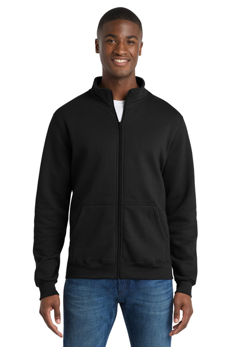 Port & Co Men's   Core Fleece Cadet Full-Zip Sweatshirt PC78FZ