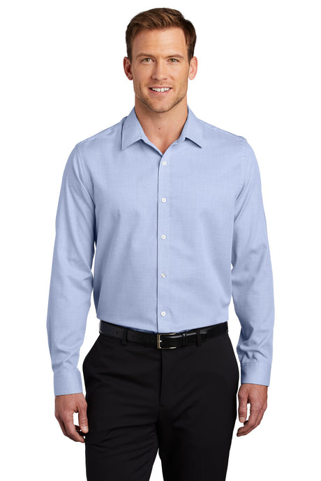 Port Authority Men's    Pincheck Easy Care Shirt W645