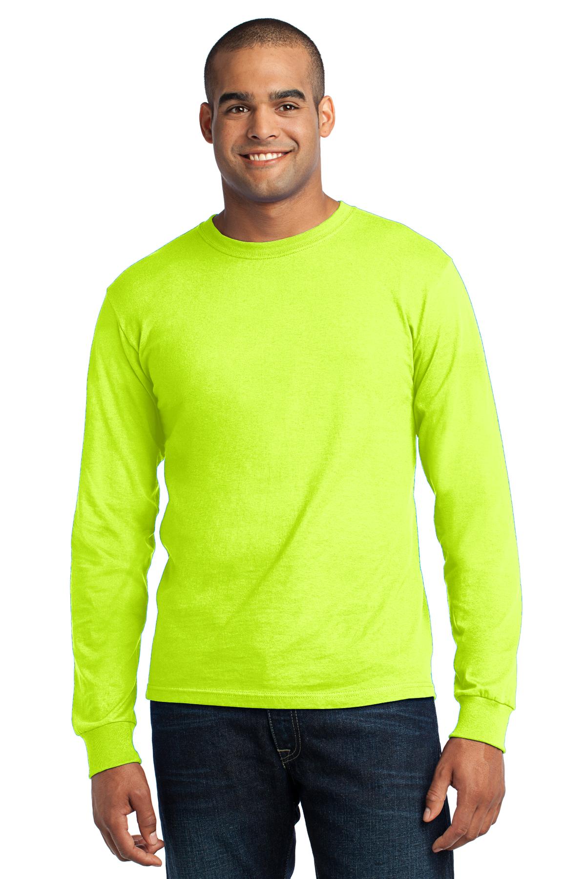 Port & Co Men's   Long Sleeve All-American Tee