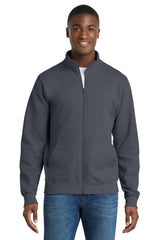 Port & Co Men's   Core Fleece Cadet Full-Zip Sweatshirt PC78FZ