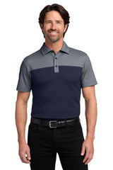 Port Authority Men's   Fine Pique Blend Blocked Polo K831